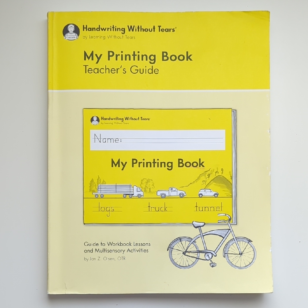 My Printing Book - Yellow - Teacher's Guide